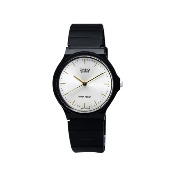 Casio Silver Dial Resin Analog Watch for Men - MQ-24-7E2LDF